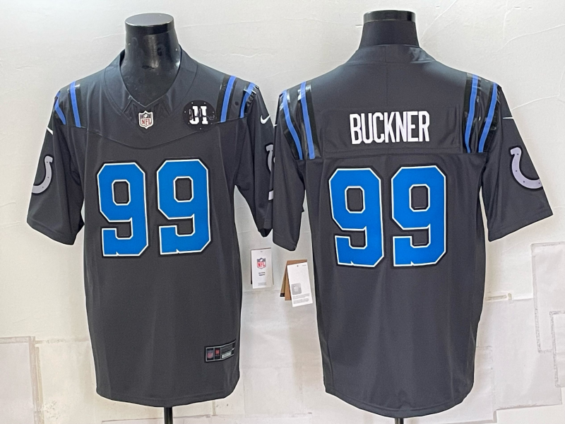 Men 2026 Indianapolis Colts #99 Buckner grey Limited Nike NFL Jersey 0924001->minnesota vikings->NFL Jersey